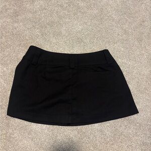 Garage black mini skirt